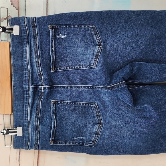 Spanx Distressed Ankle Skinny Jean Medium Wash - Picture 5 of 5